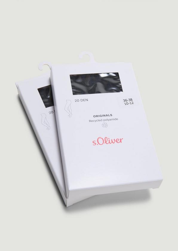 s.Oliver Strumpfhose 20 DEN im 2er-Pack