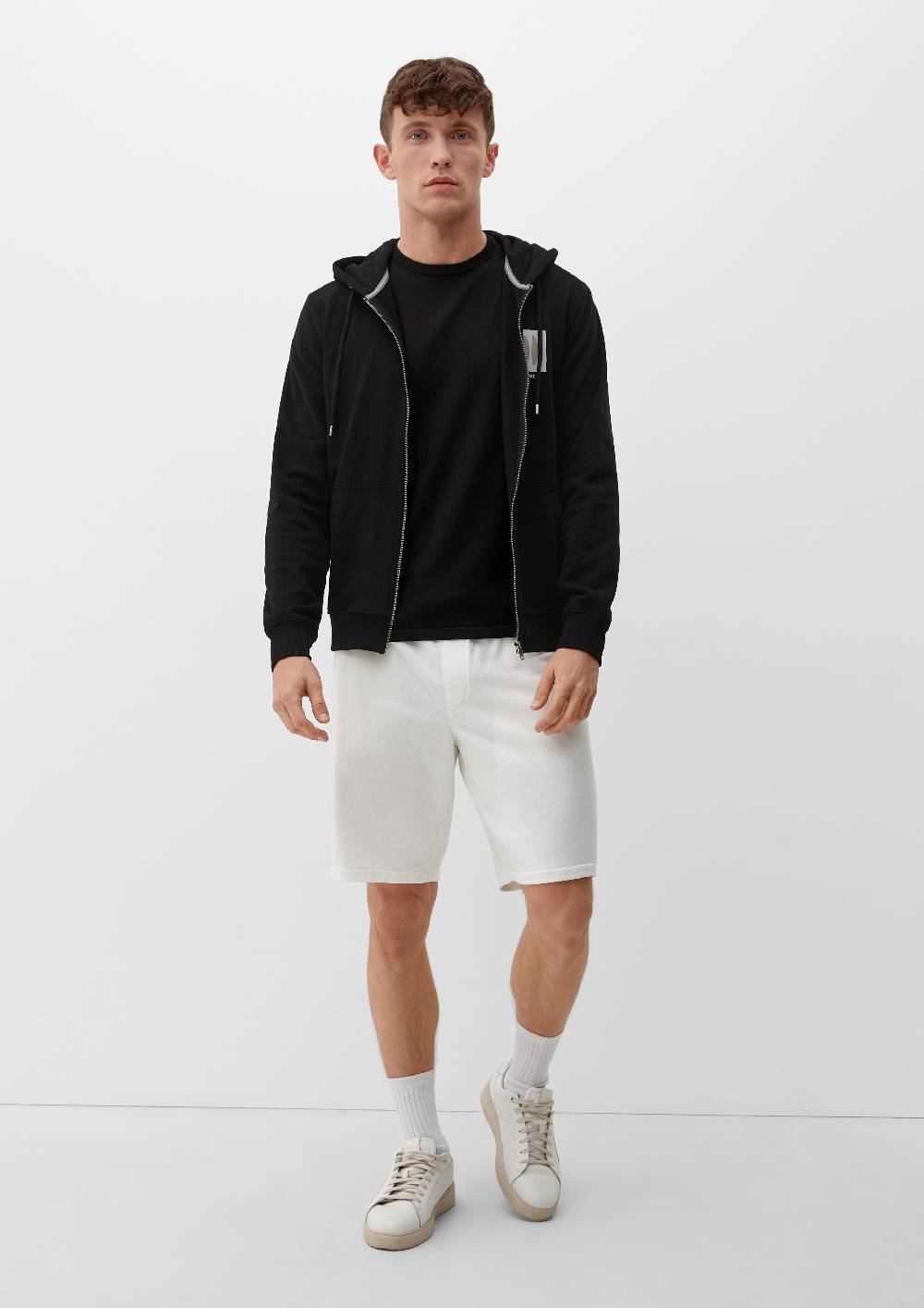 S.Oliver Sweatjacke Aus Baumwolle