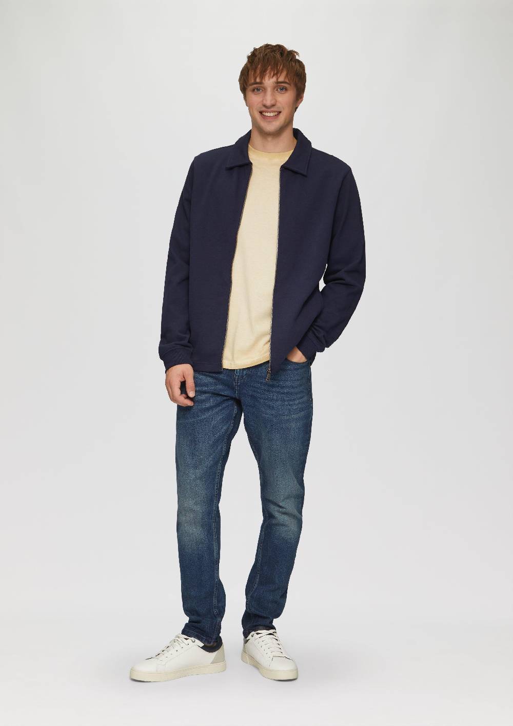 S.Oliver Sweatjacke Mit Eingrifftaschen