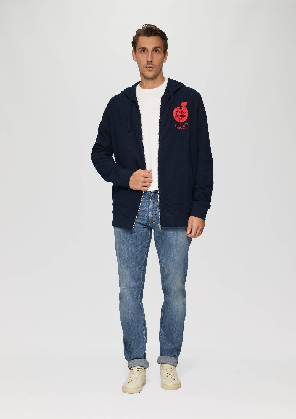 S.Oliver Sweatjacke Mit Kapuze