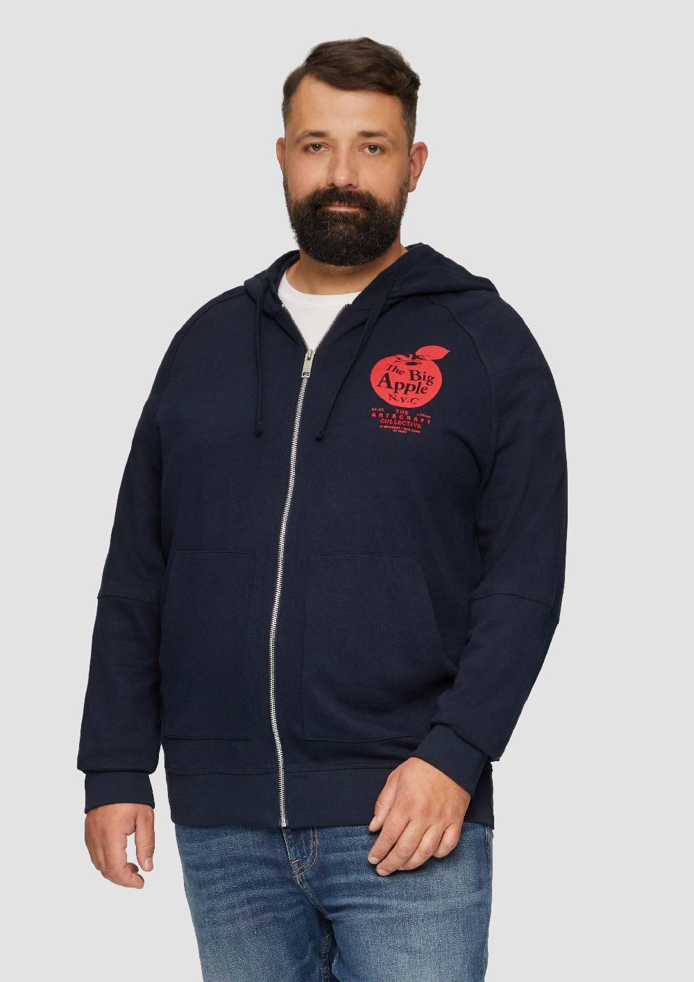 S.Oliver Sweatjacke Mit Kapuze