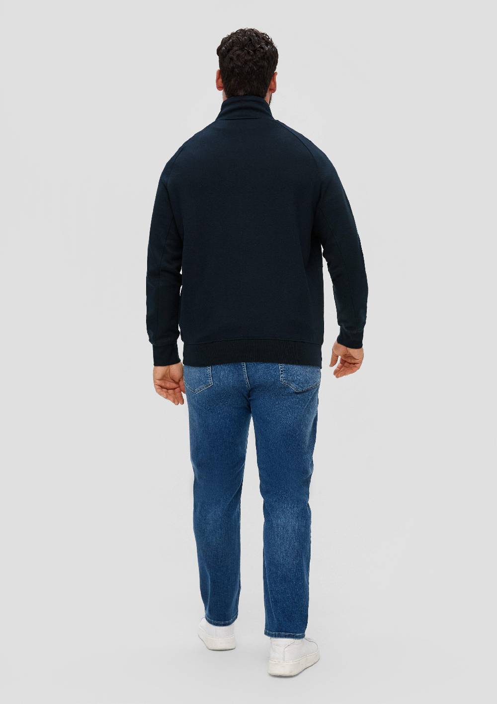 S.Oliver Sweatjacke Mit Rollkragen