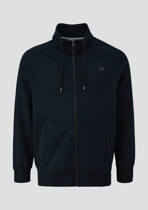 s.Oliver Sweatjacke mit Rollkragen