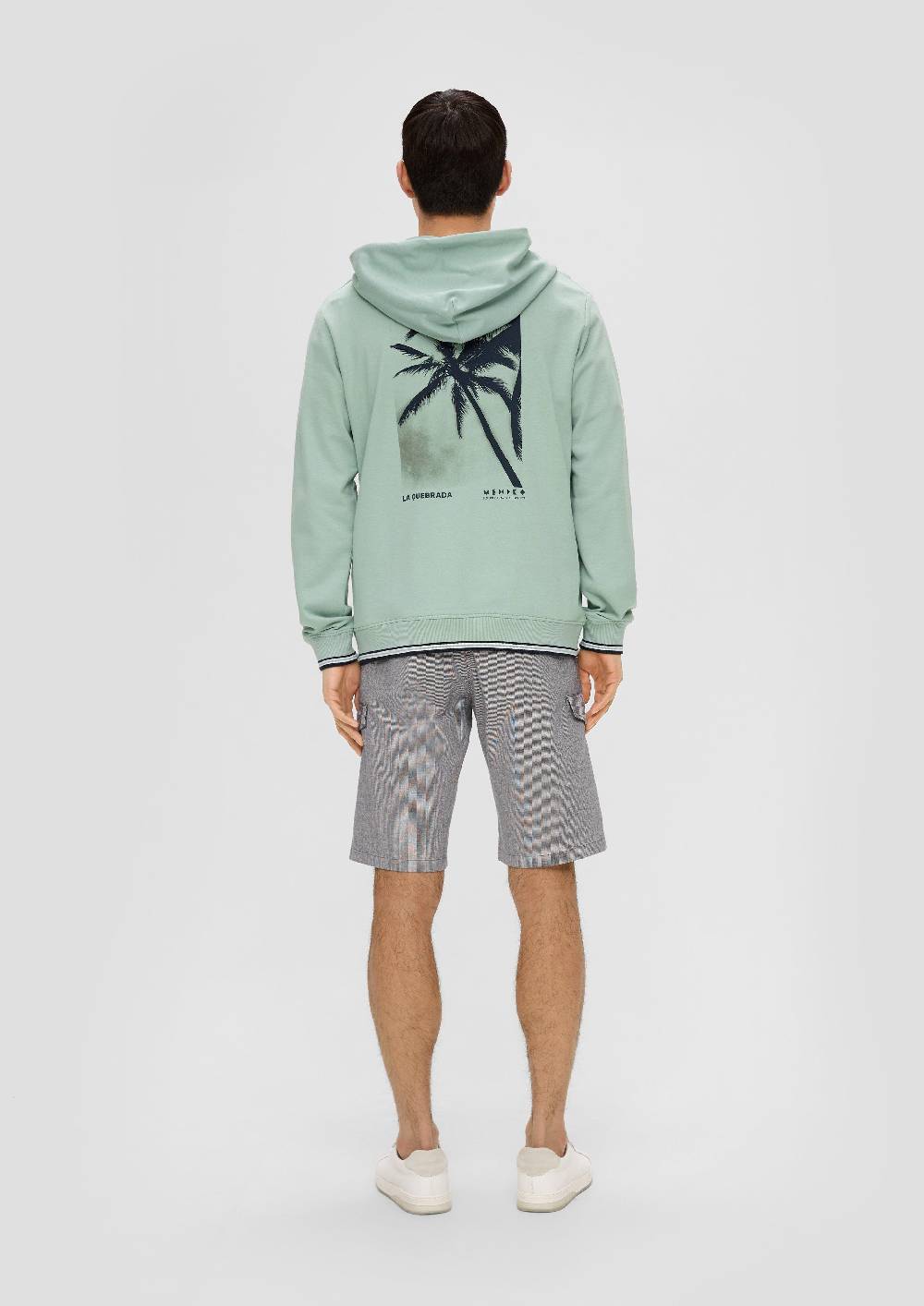 S.Oliver Sweatjacke Mit Rückenprint