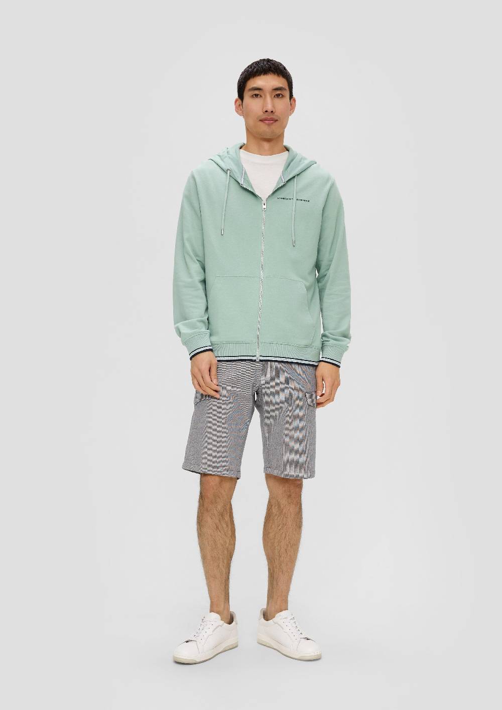 S.Oliver Sweatjacke Mit Rückenprint