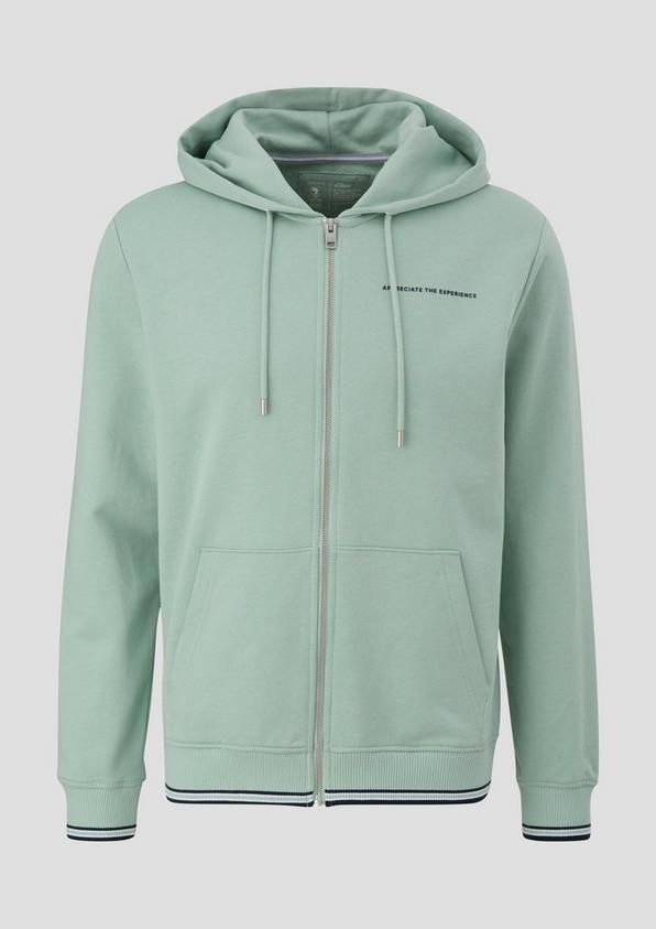 s.Oliver Sweatjacke mit Rückenprint