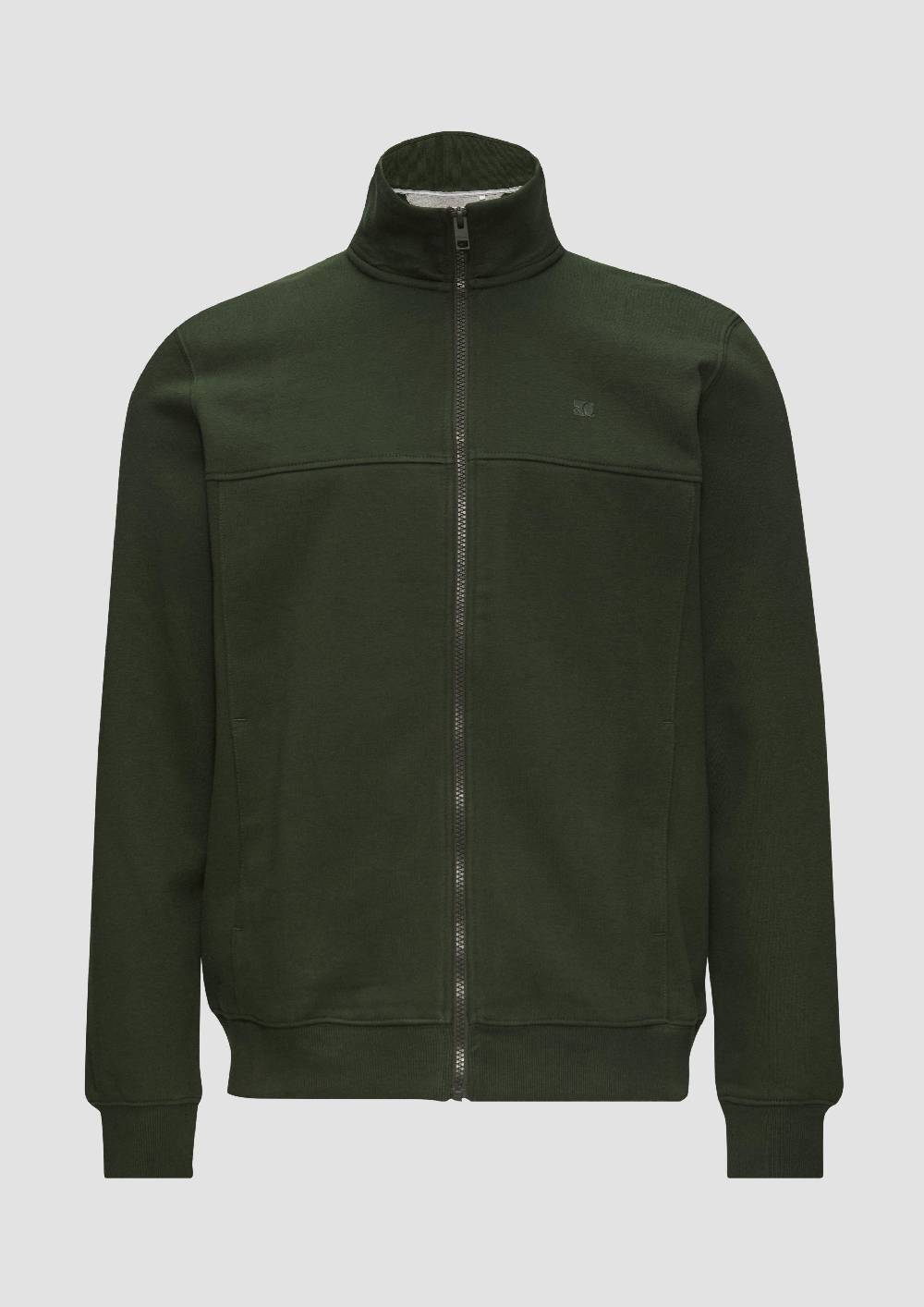 S.Oliver Sweatjacke Mit Stehkragen