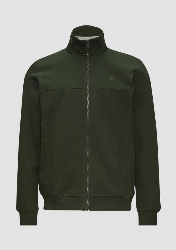 s.Oliver Sweatjacke mit Stehkragen