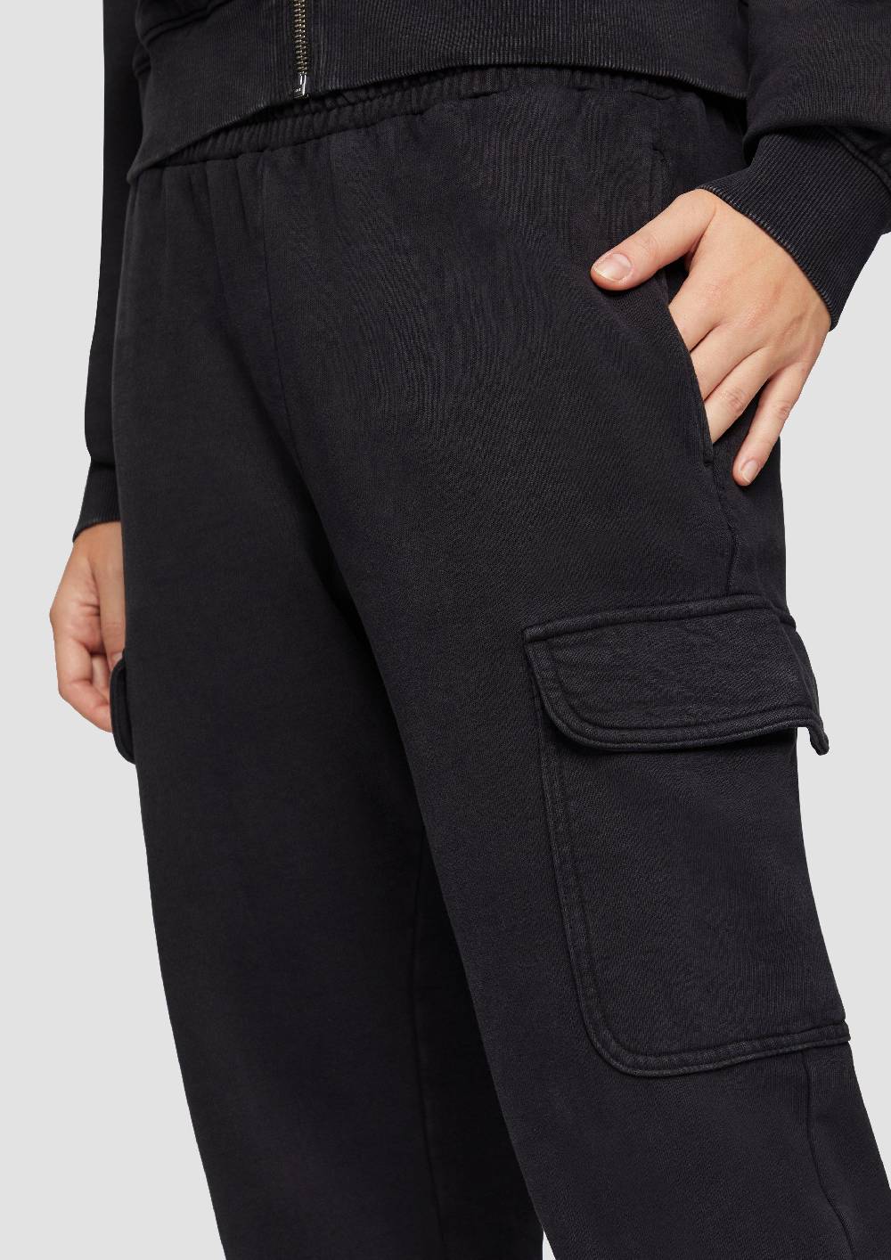 S.Oliver Sweatpants Mit Cargo-Taschen Und Waschung
