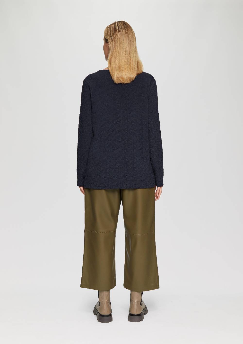 S.Oliver Sweatshirt Aus Jacquard