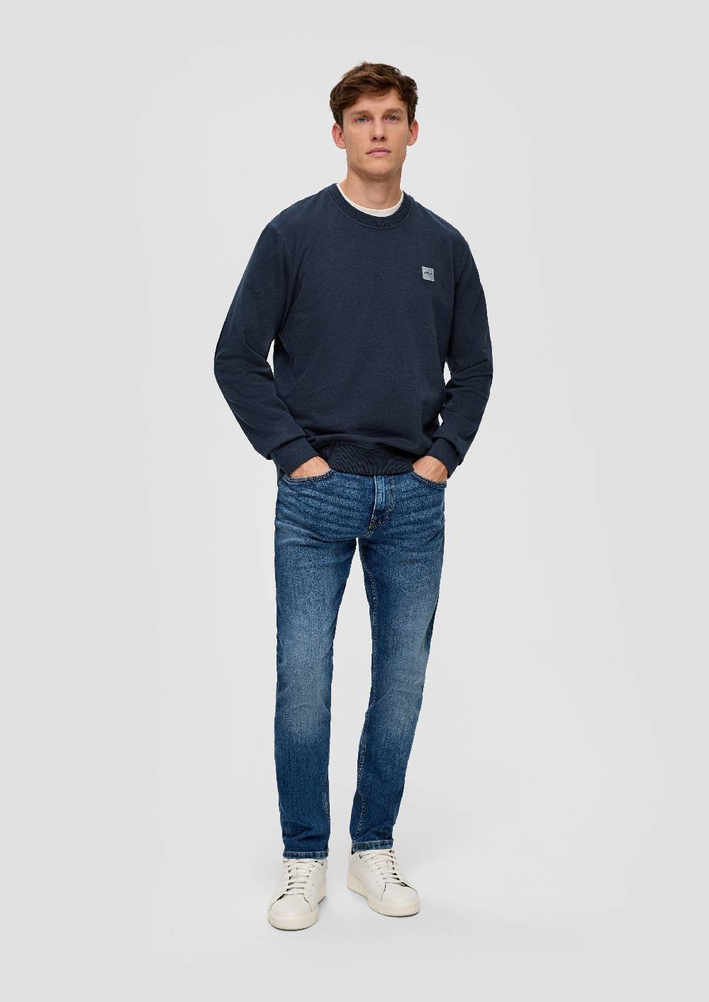 S.Oliver Sweatshirt Aus Reiner Baumwolle