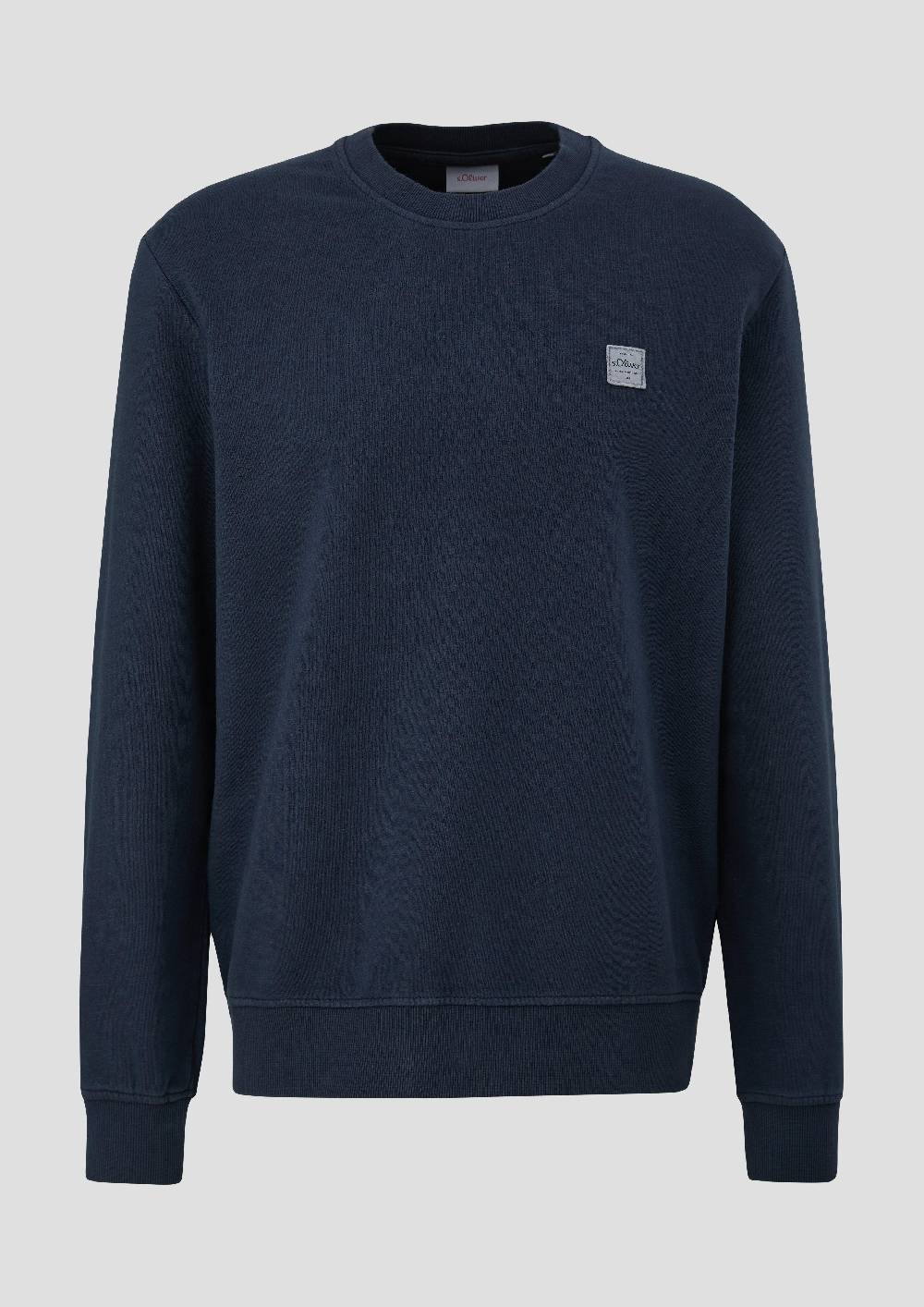 S.Oliver Sweatshirt Aus Reiner Baumwolle