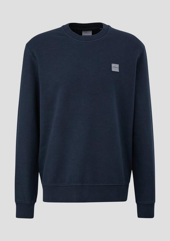 s.Oliver Sweatshirt aus reiner Baumwolle