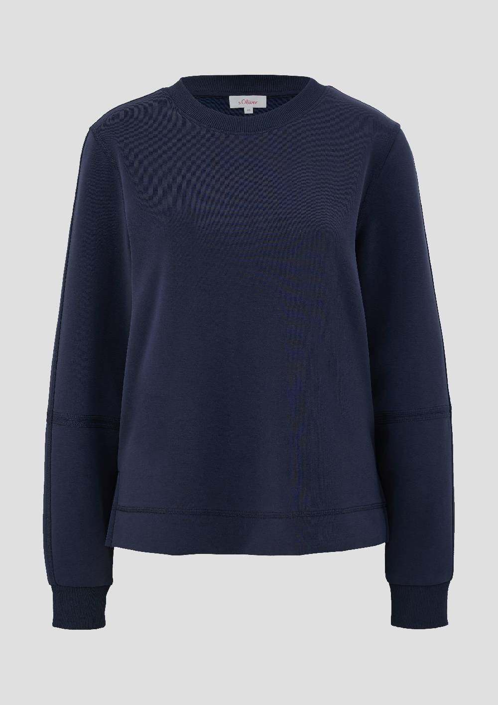 S.Oliver Sweatshirt Aus Scuba