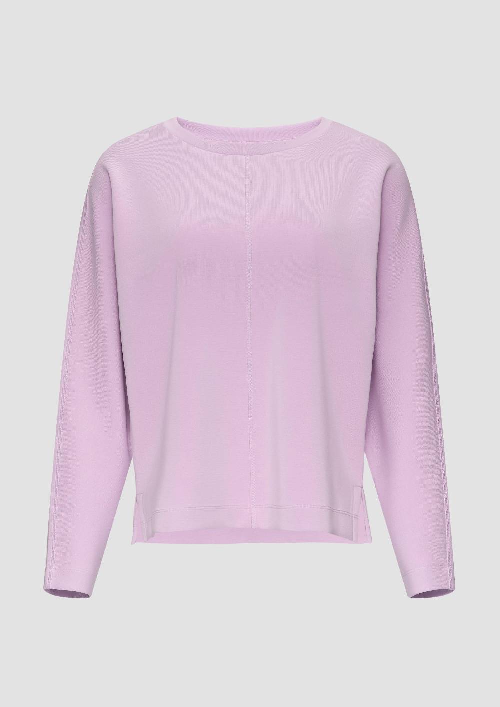 S.Oliver Sweatshirt Aus Scuba Mit Fledermausärmeln