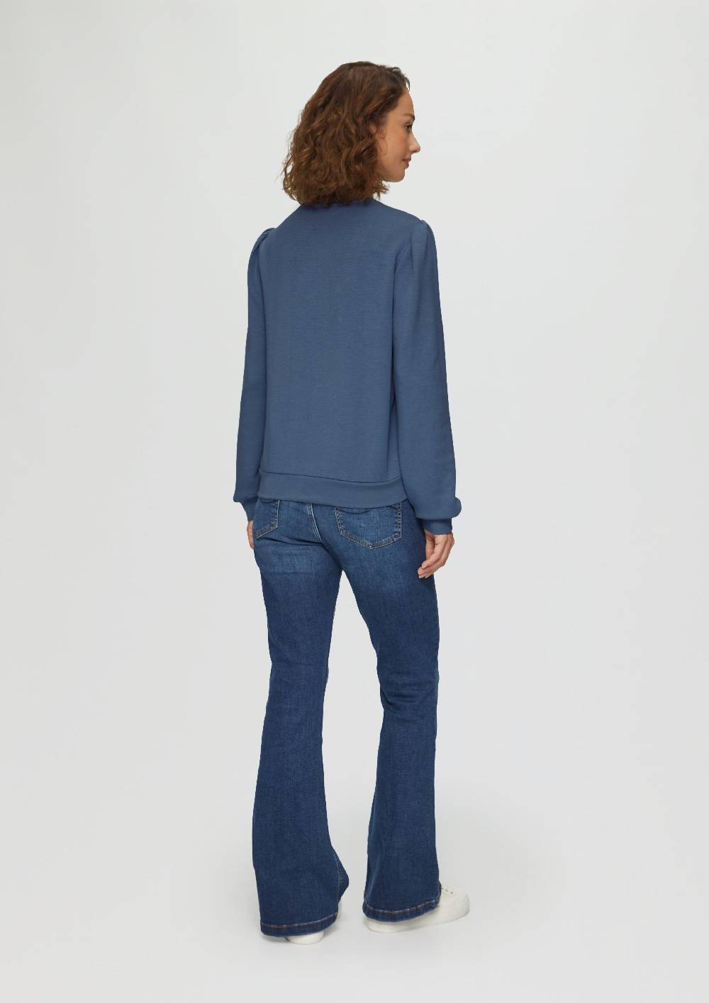 S.Oliver Sweatshirt Aus Weicher Viskose-Ware