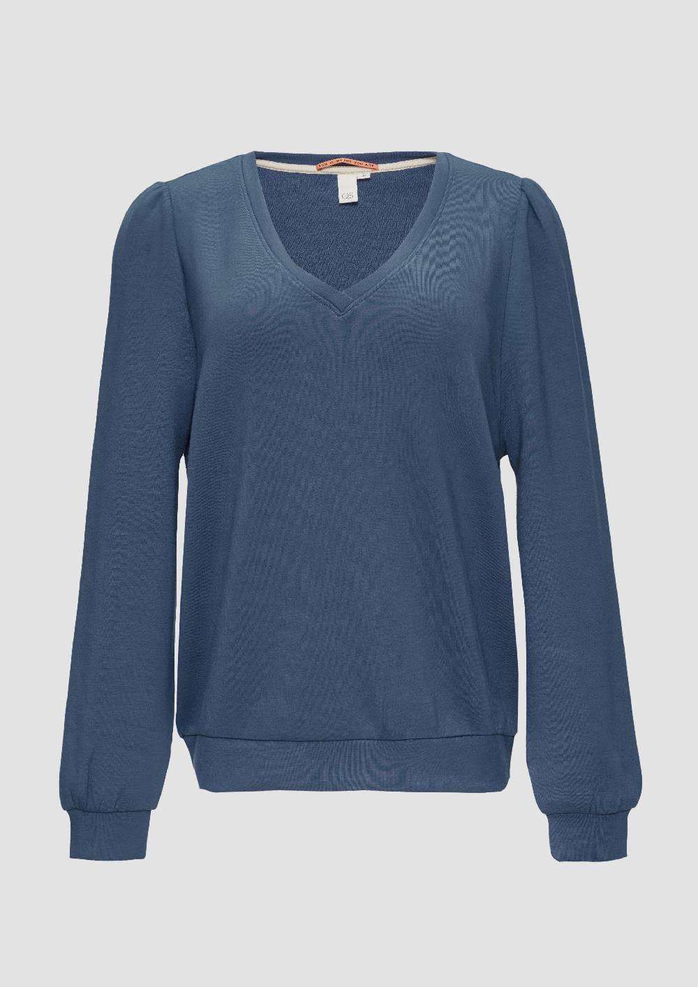 S.Oliver Sweatshirt Aus Weicher Viskose-Ware