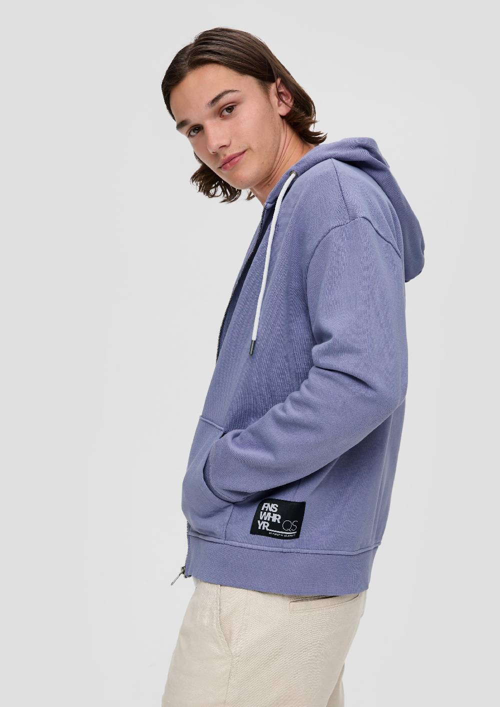 S.Oliver Sweatshirt-Jacke Mit Kapuze