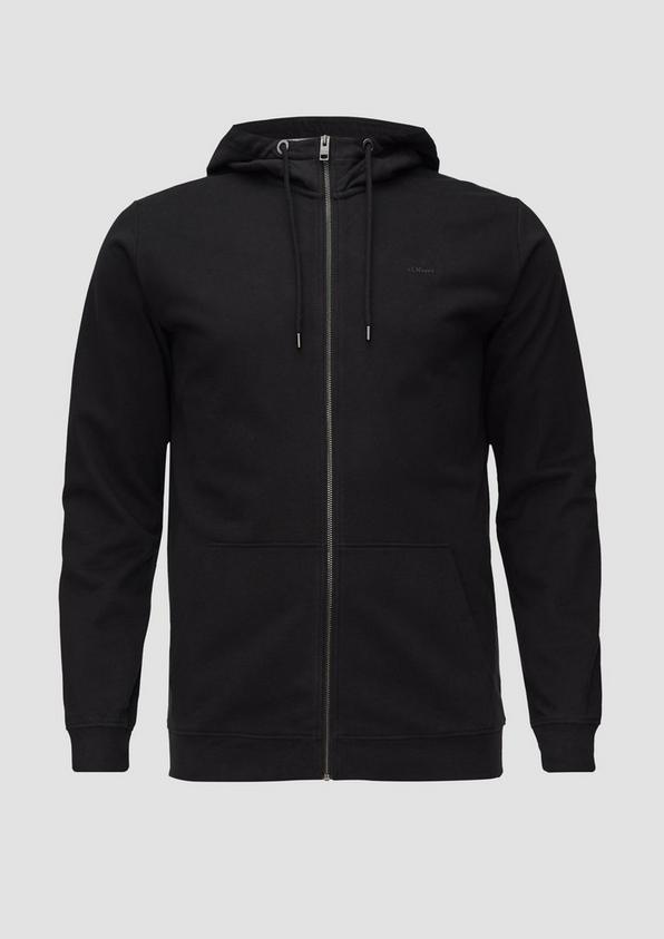 s.Oliver Sweatshirt-Jacke mit Kapuze