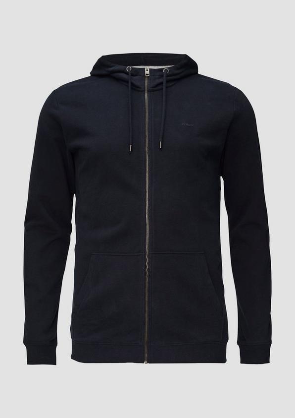 s.Oliver Sweatshirt-Jacke mit Kapuze