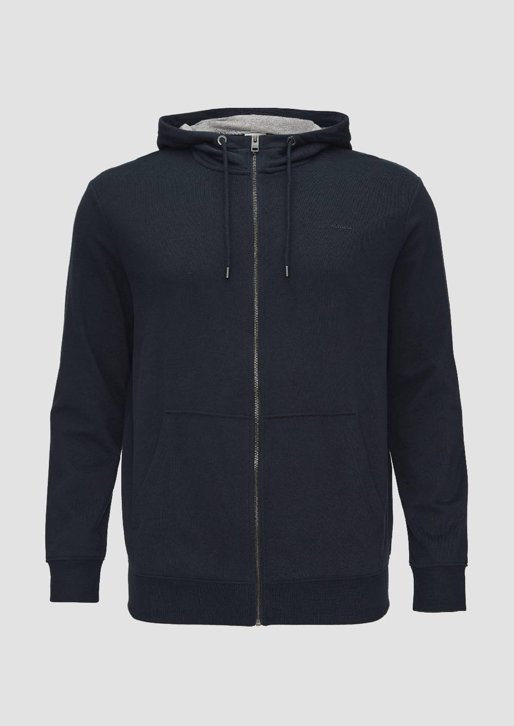 S.Oliver Sweatshirt-Jacke Mit Kapuze Und Logo