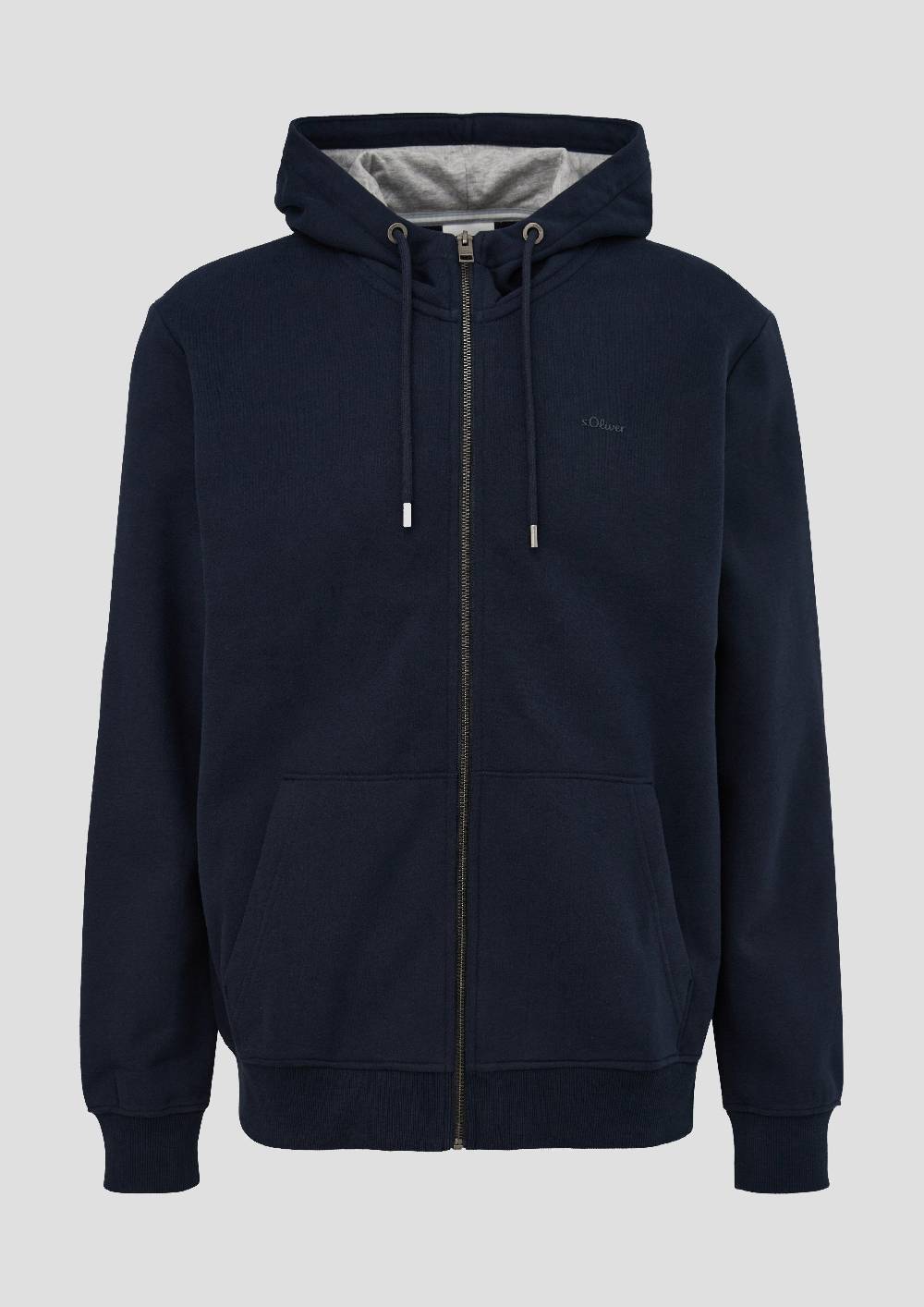 S.Oliver Sweatshirt-Jacke Mit Kapuze Und Logo