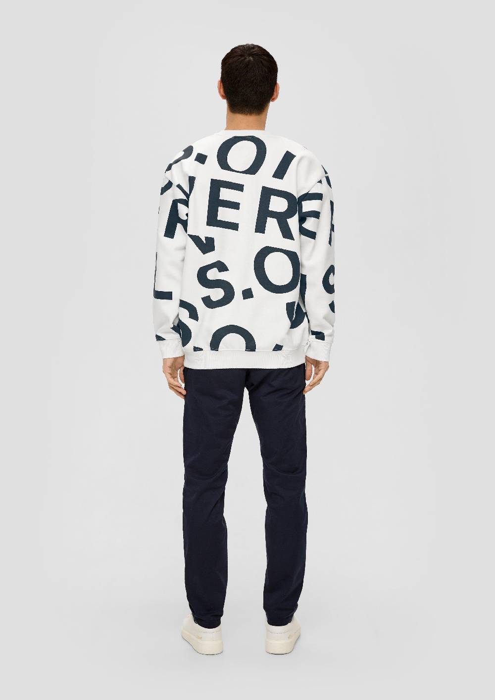 S.Oliver Sweatshirt Mit Allover-Print