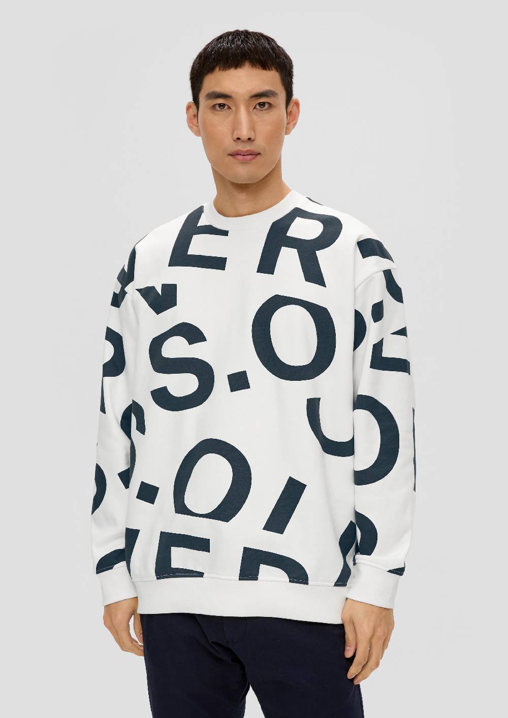S.Oliver Sweatshirt Mit Allover-Print