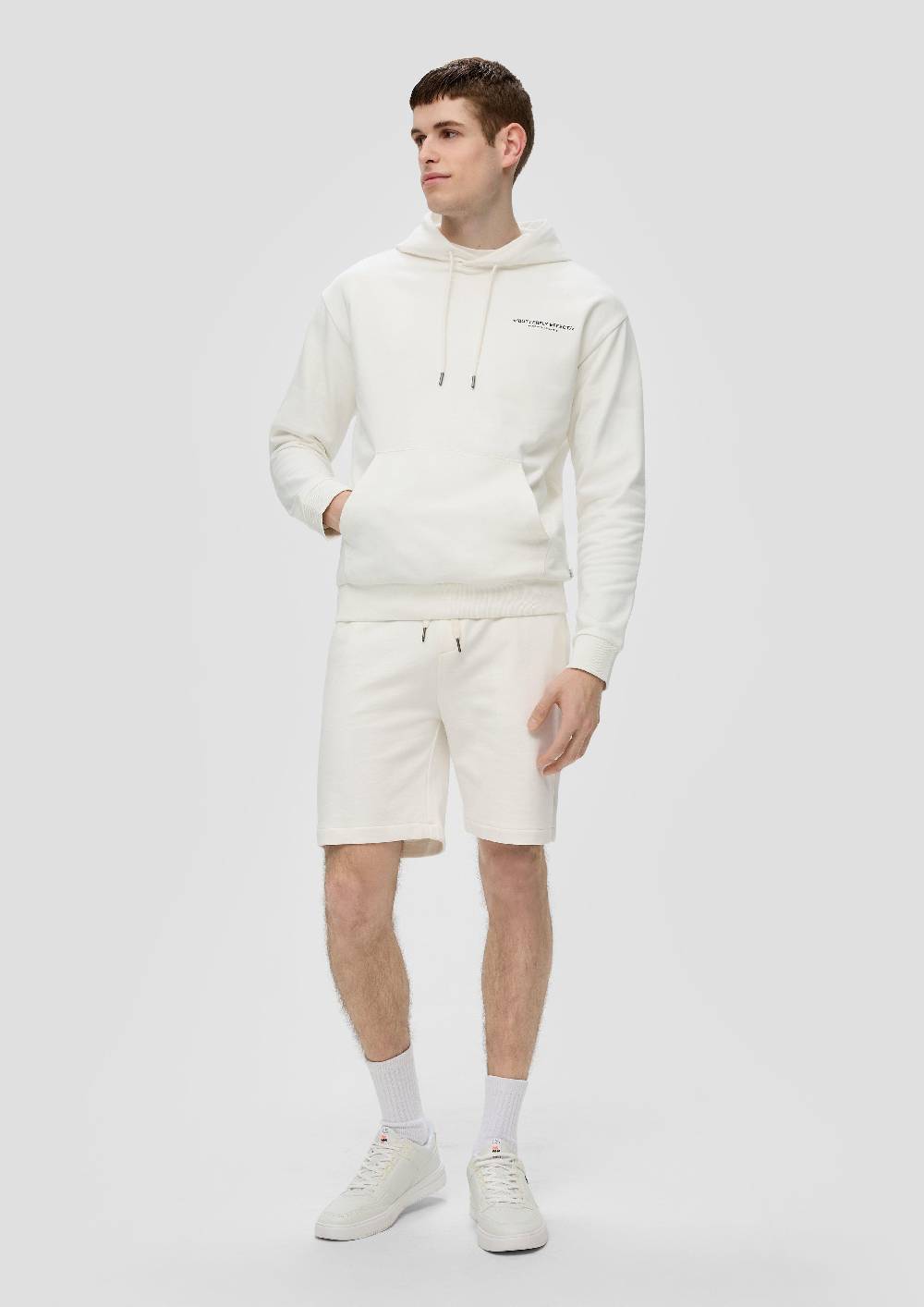 S.Oliver Sweatshirt Mit Brust- Und Rückenprint