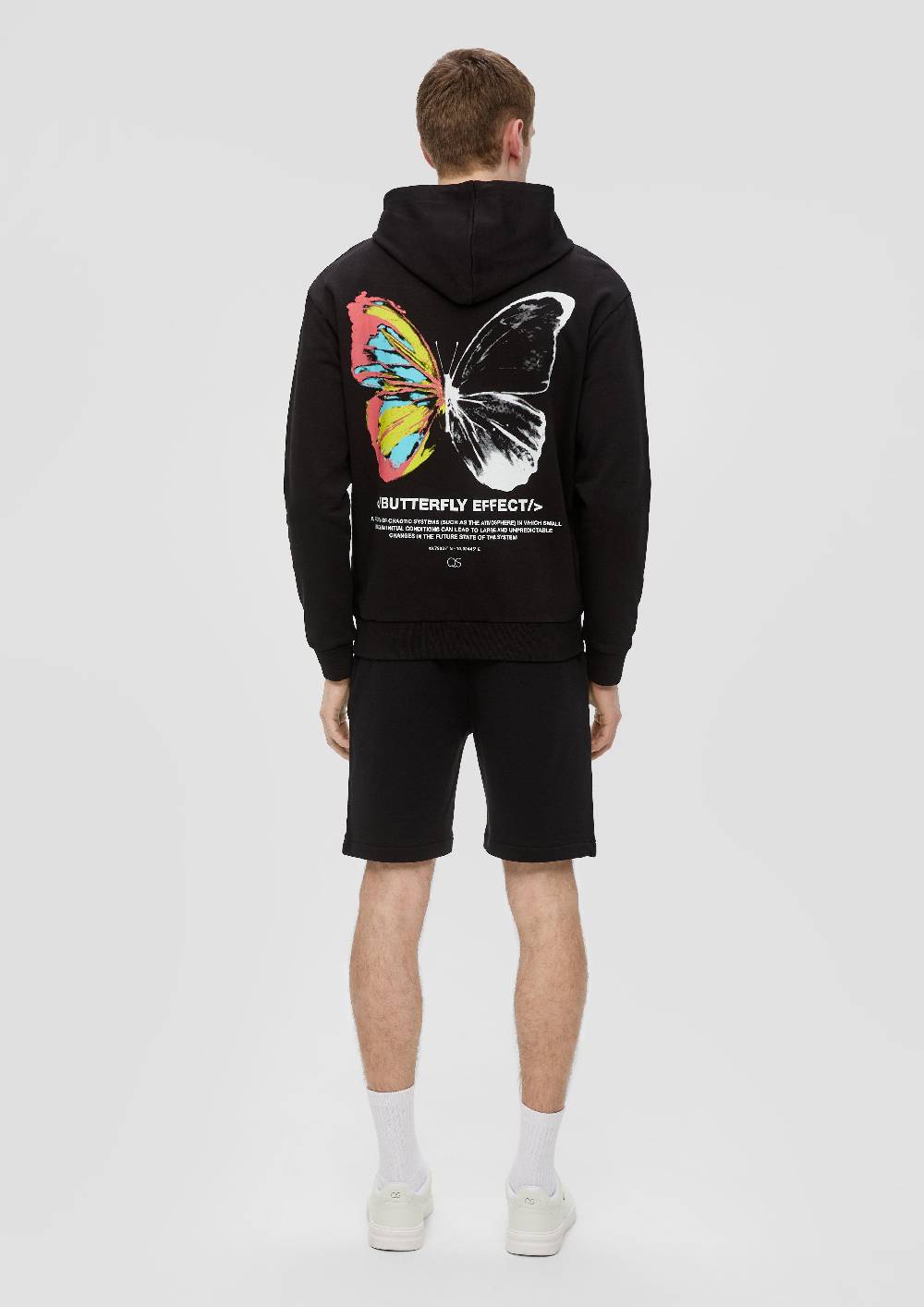 S.Oliver Sweatshirt Mit Brust- Und Rückenprint