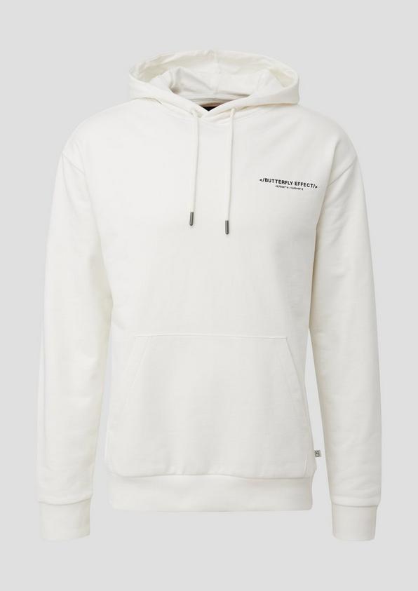 s.Oliver Sweatshirt mit Brust- und Rückenprint