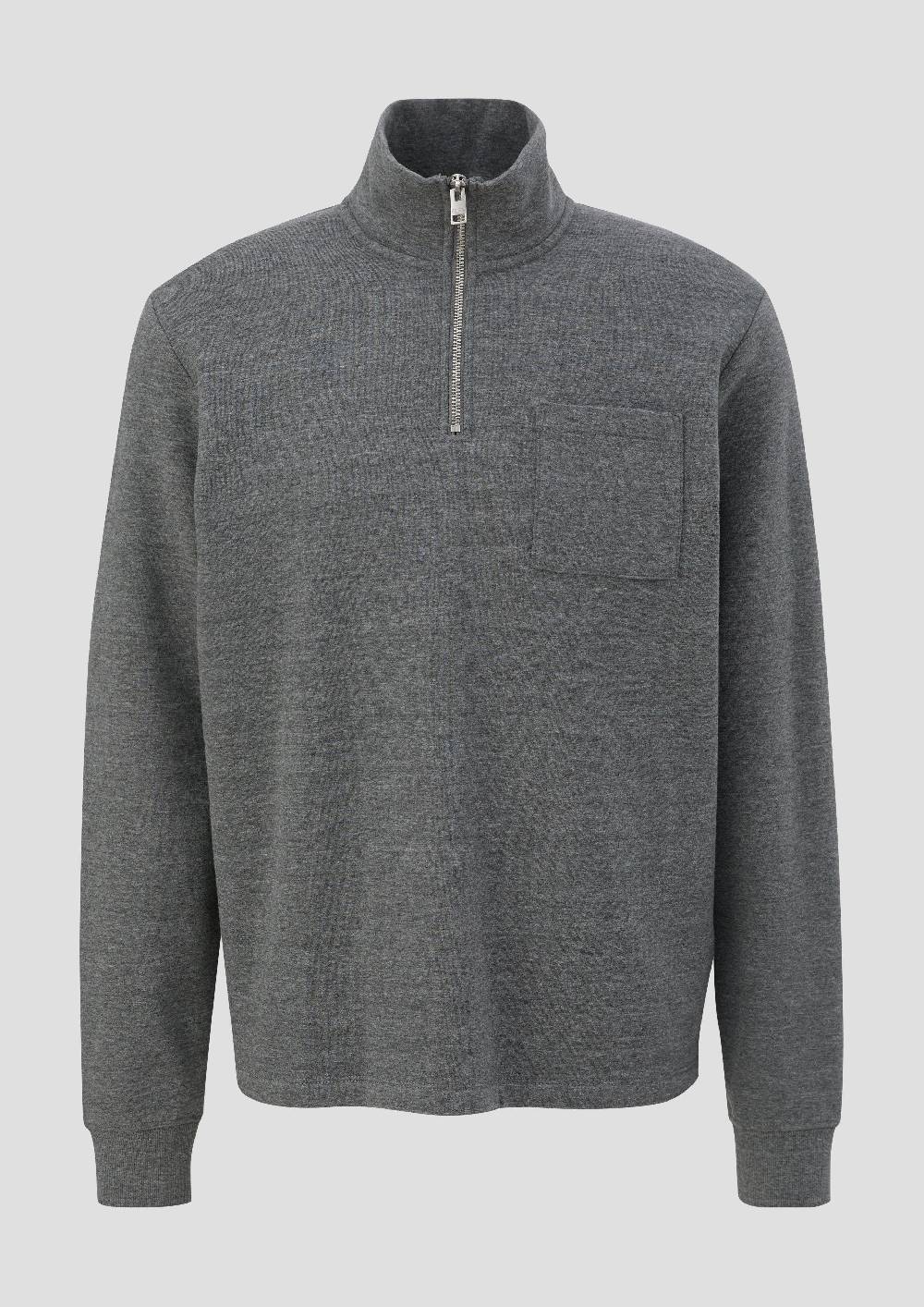 S.Oliver Sweatshirt Mit Brusttasche