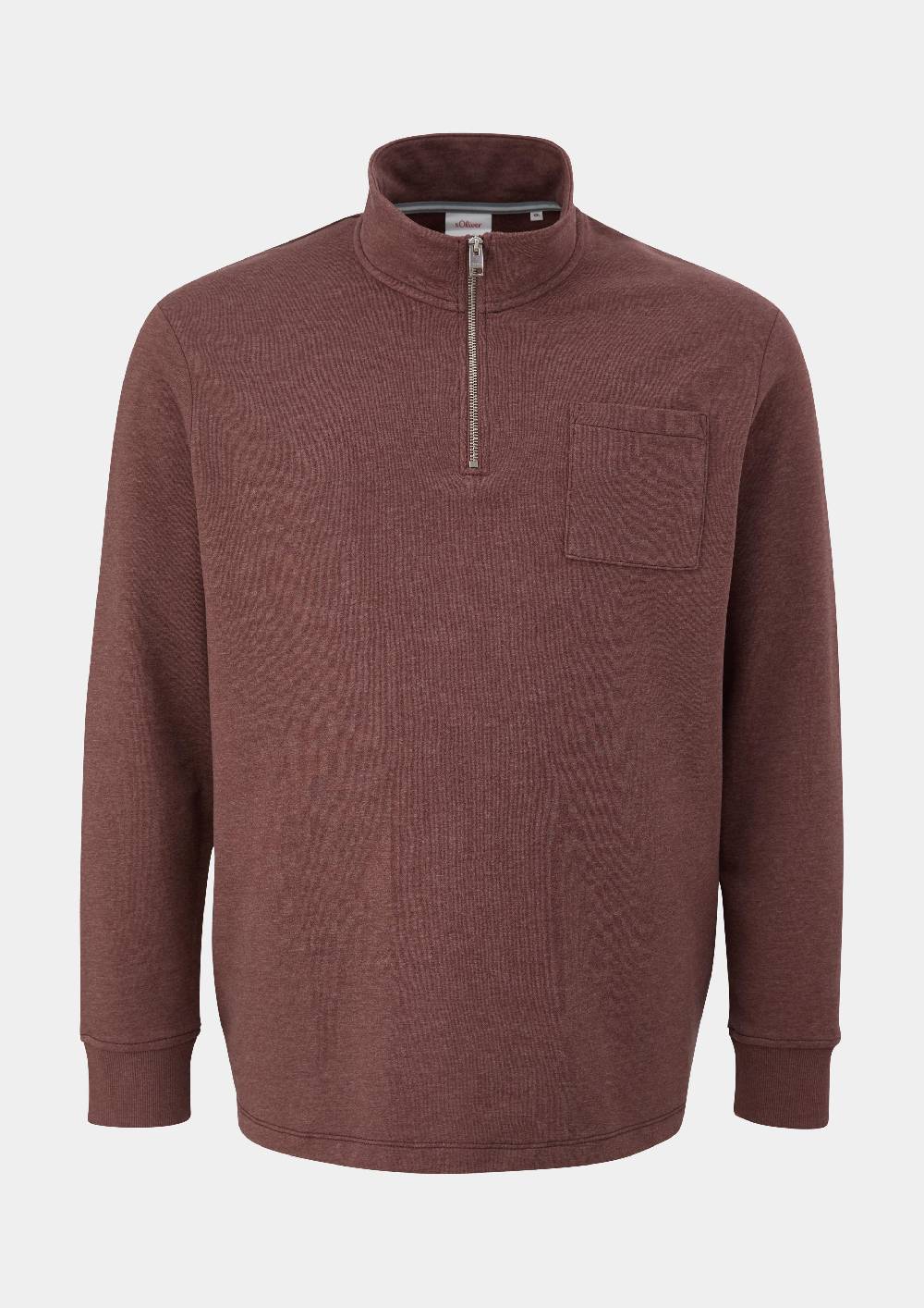 S.Oliver Sweatshirt Mit Brusttasche