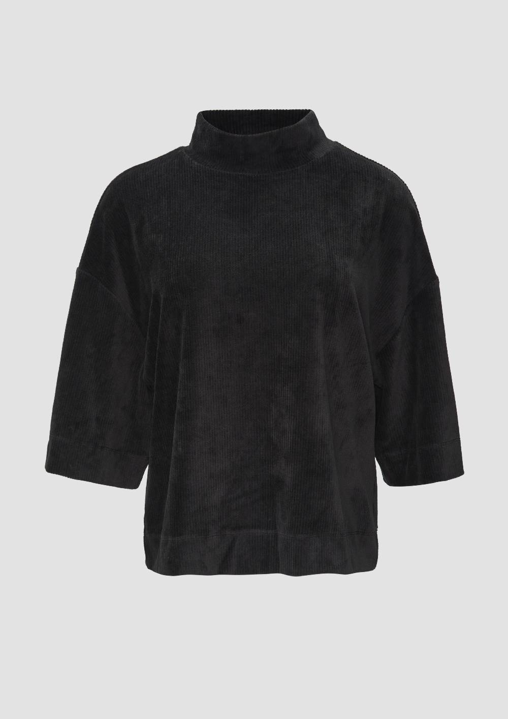 S.Oliver Sweatshirt Mit Cord-Struktur