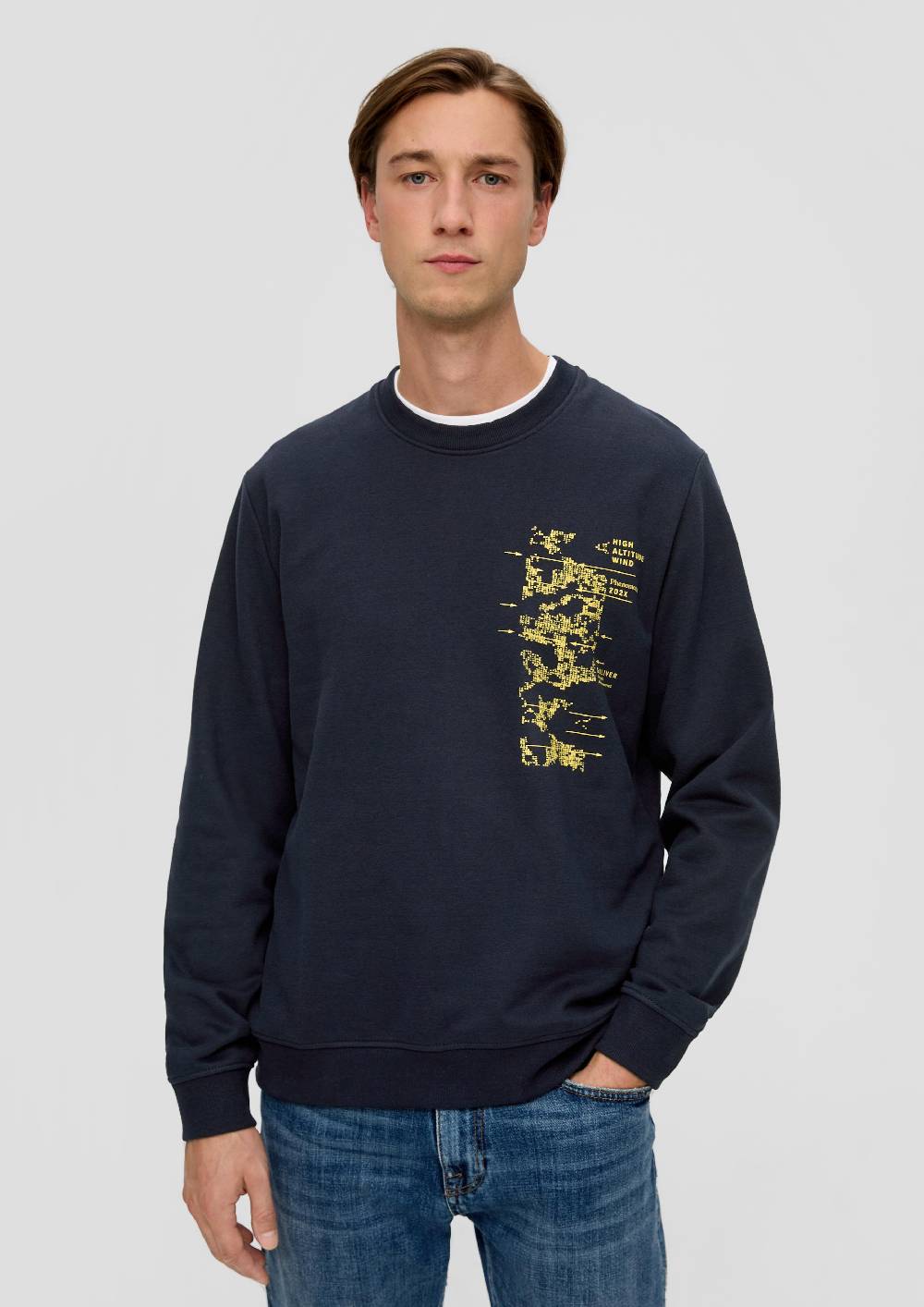 S.Oliver Sweatshirt Mit Frontprint