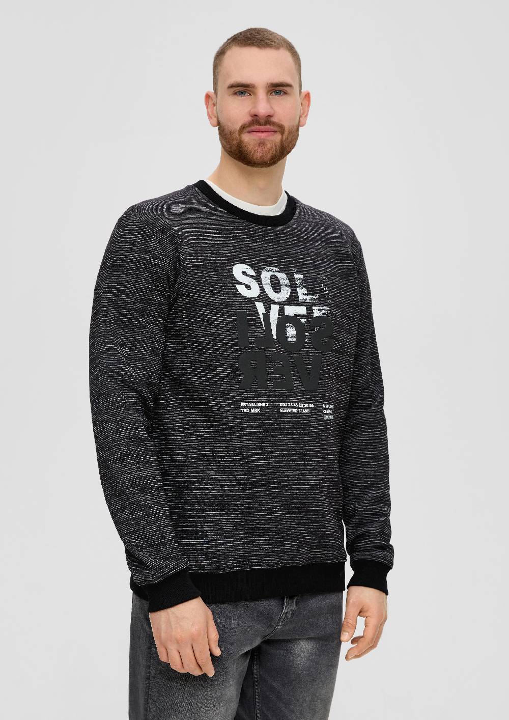 S.Oliver Sweatshirt Mit Frontprint