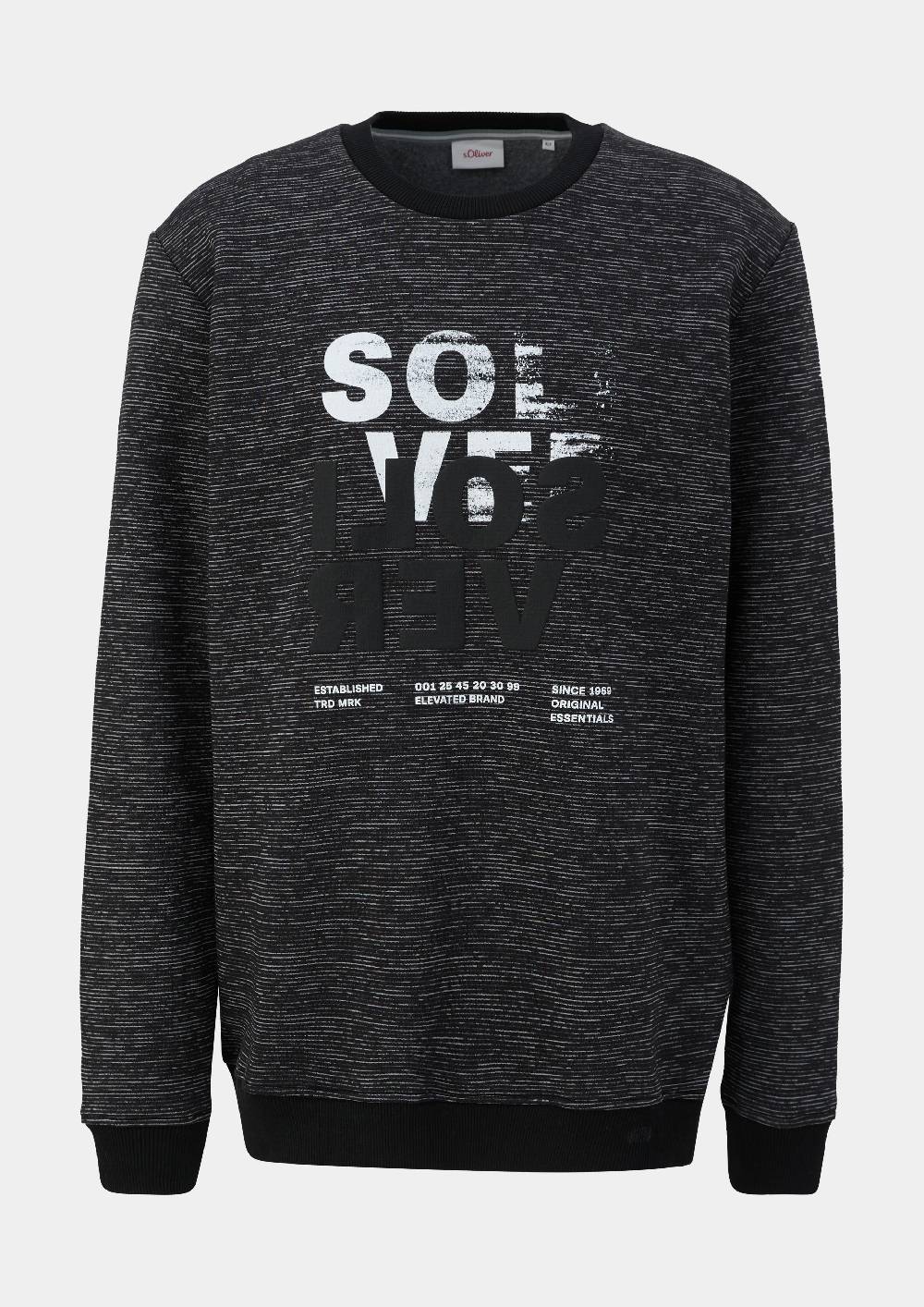 S.Oliver Sweatshirt Mit Frontprint