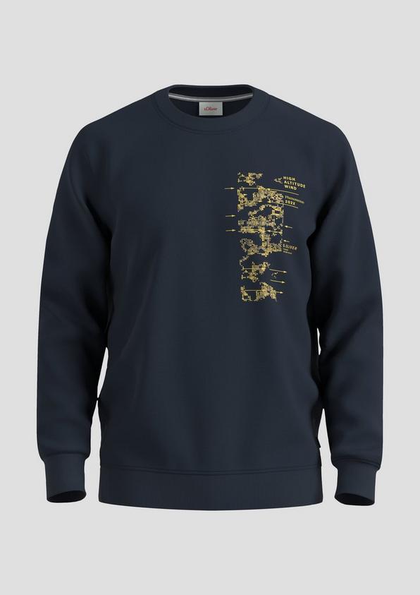 s.Oliver Sweatshirt mit Frontprint