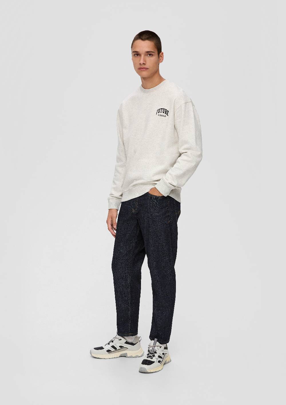S.Oliver Sweatshirt Mit Großem Rückenprint