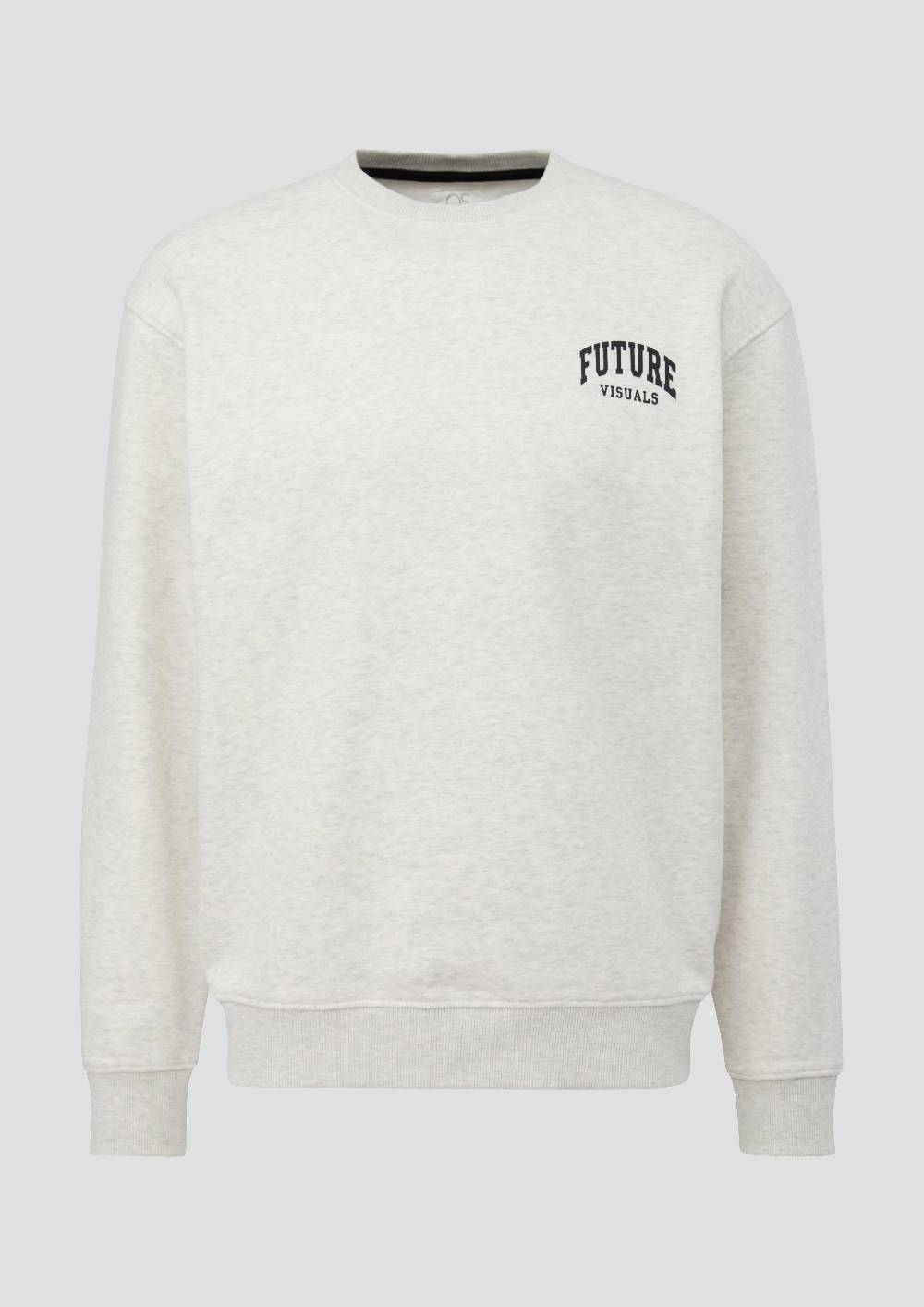 S.Oliver Sweatshirt Mit Großem Rückenprint