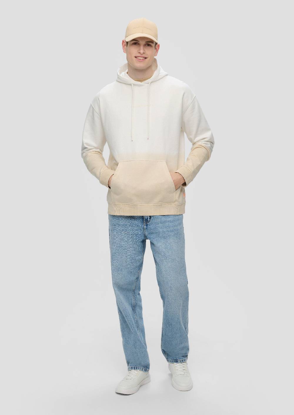 S.Oliver Sweatshirt Mit Gummiertem Schriftprint