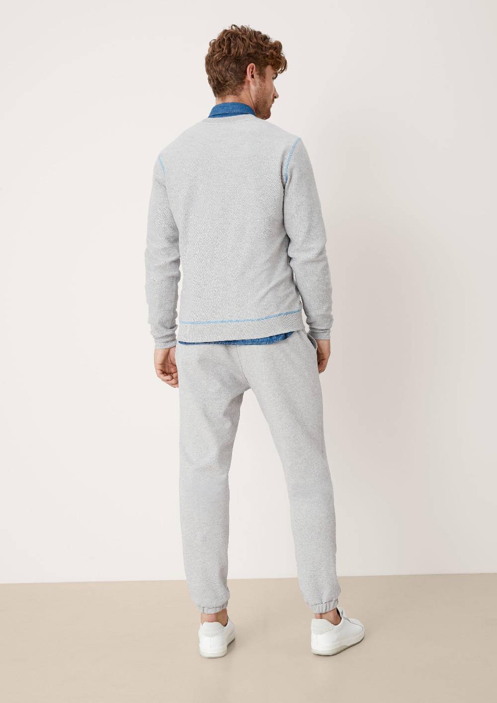 S.Oliver Sweatshirt Mit Kontrast-Naht