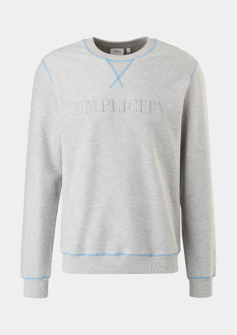 S.Oliver Sweatshirt Mit Kontrast-Naht