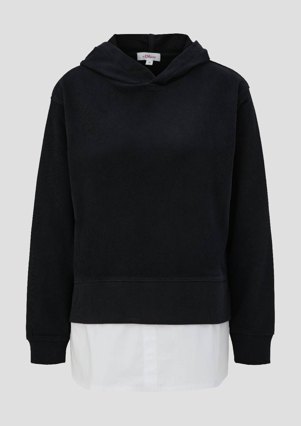 S.Oliver Sweatshirt Mit Layering-Detail