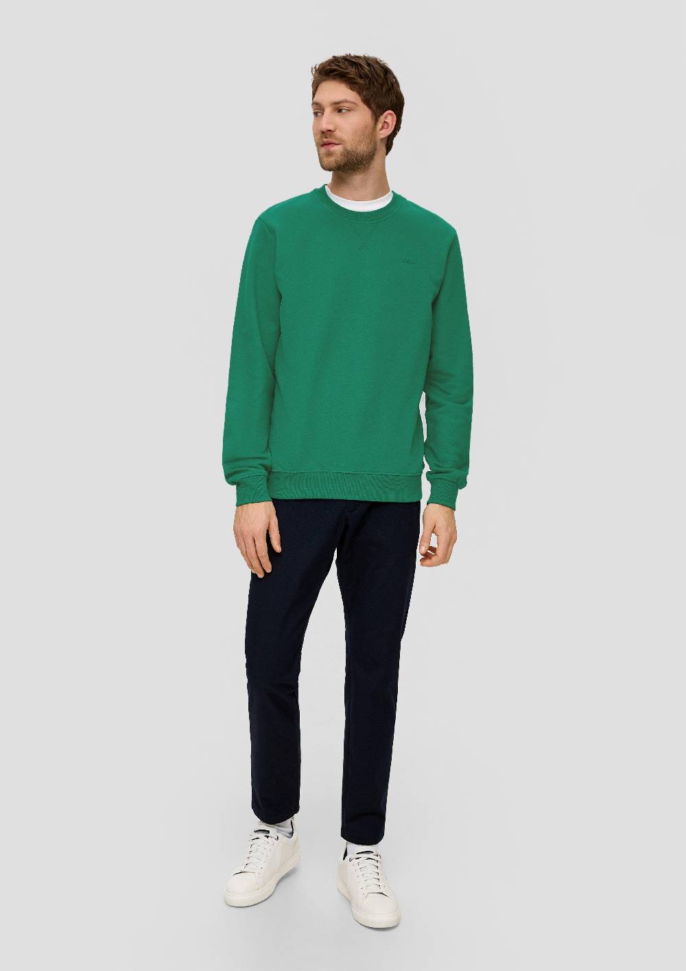 S.Oliver Sweatshirt Mit Logo-Detail