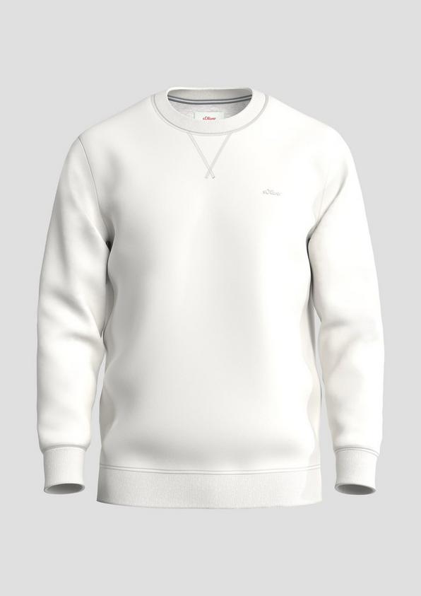 s.Oliver Sweatshirt mit Logo-Detail