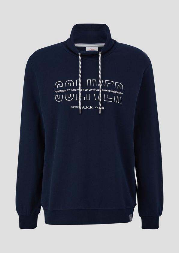 s.Oliver Sweatshirt mit Logo-Print