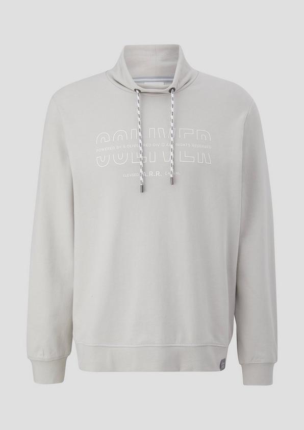 s.Oliver Sweatshirt mit Logo-Print