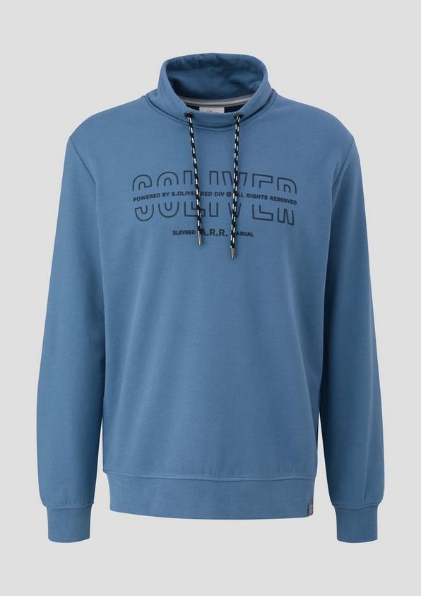 s.Oliver Sweatshirt mit Logo-Print