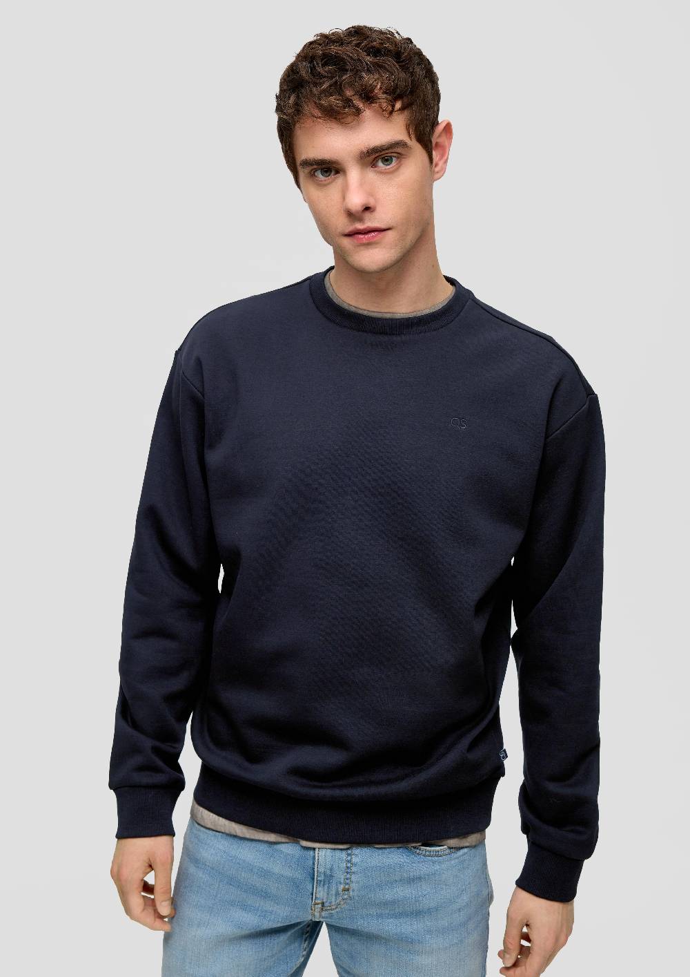 S.Oliver Sweatshirt Mit Logo-Stickerei